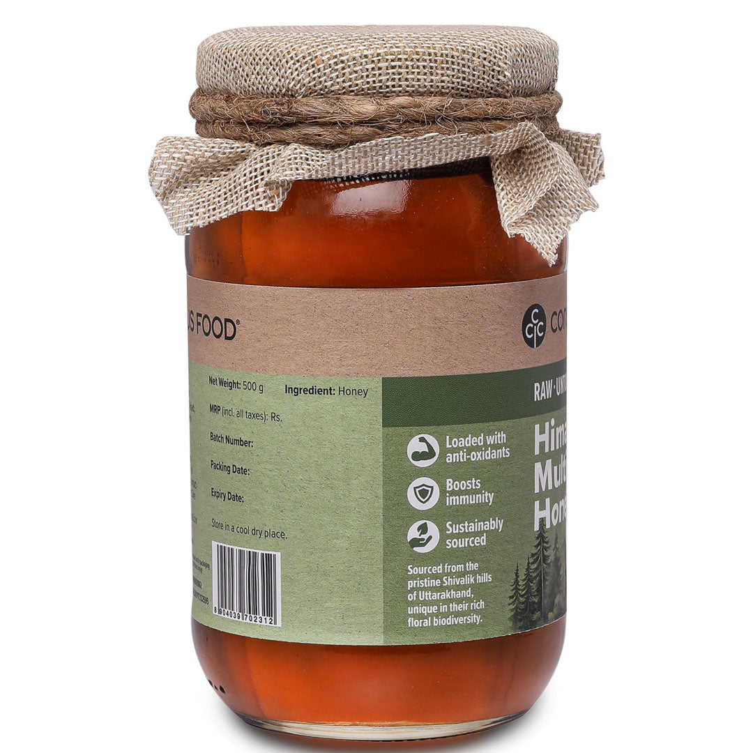 Pack of Groundnut Oil - 1L & Himalayan Multiflora Honey - 500g