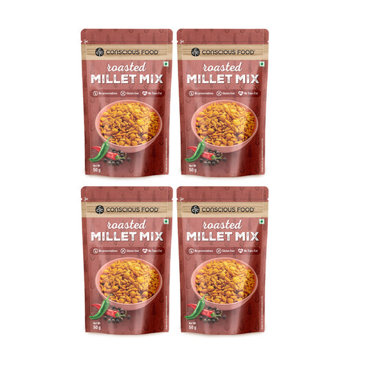 Roasted millet mix